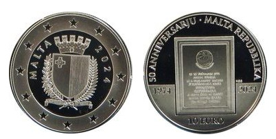 10 euro (50 años de República)