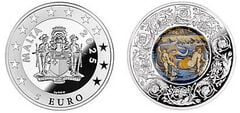 5 euro (Venus y Cupido nadando en delfines)