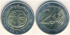 2 euro (10 Aniversario de la Unión Económica Monetaria/UEM)