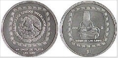 1 peso-1/4 onza (Señor de las Limas)