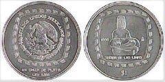 1 peso-1/4 onza (Señor de las Limas)