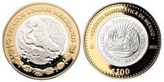 100 pesos (5 pesos 1950 Inauguración del Ferrocarril del Sureste)