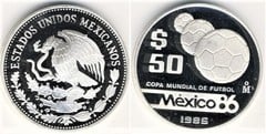 50 pesos (Copa Mundial de Futbol-México 86)