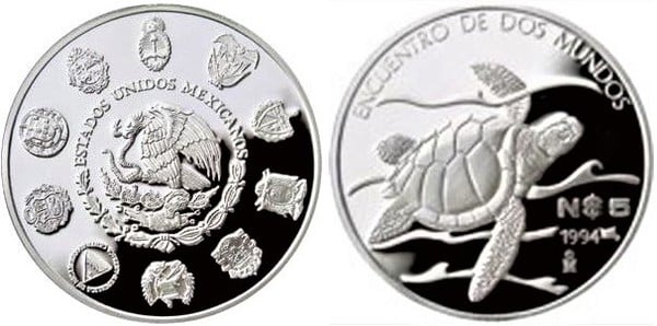 5 nuevos pesos (Encuentro de Dos Mundos)