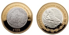 100 pesos (1/4 de Real.1834)