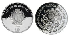 10 Pesos (Durango Heráldica)