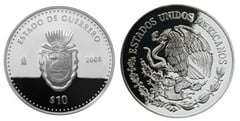 10 Pesos (Guerrero Heráldica)