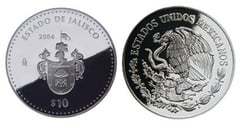 10 Pesos (Jalisco Heráldica)