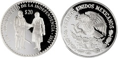 20 Pesos (Bicentenario Independencia (Hidalgo y Morelos))