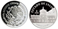 10 pesos (Estado de Jalisco-Hospicio Cabañas)