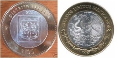 100 Pesos (Distrito Federal Heráldica)