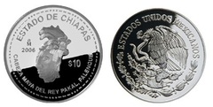 10 Pesos (Chiapas Emblemática)
