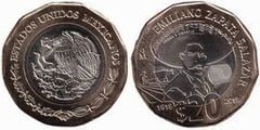 20 pesos (Centenario de la Muerte de Emiliano Zapata Salazar)