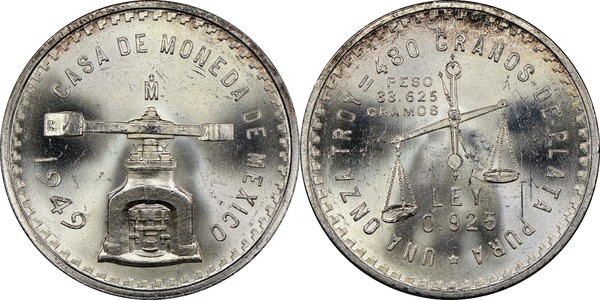 grupo Majestuoso Excéntrico Moneda 1 onza 1949 de México | Foronum