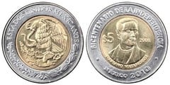 5 pesos (Bicentenario de la Independencia-Mariano Matamoros)