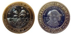 1 dollar (President Van Buren)