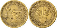 50 centimes (Luis II)