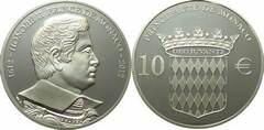 10 euro (400 Aniversario Honorio II Príncipe de Mónaco)