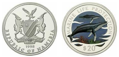 20 dollars (Protección de la vida marina)