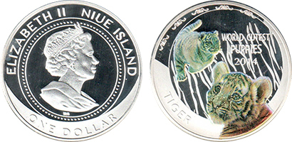 1 dollar (Los cachorros más lindos del mundo: Tigre)