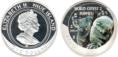 1 dollar (Los cachorros más lindos del mundo: Koala)
