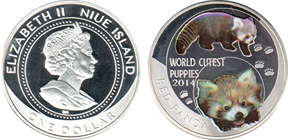 1 dollar (Los cachorros más lindos del mundo: Panda Rojo)