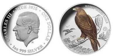 1 dollar (Águila de cola en cuña)