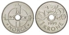 1 krone (Harald V)