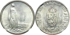 2 kroner (Centenario de la Constitución de Noruega)