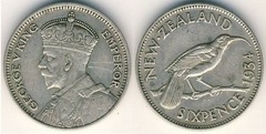 6 pence (George V)