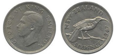 6 pence (George VI )
