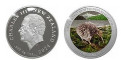 1 dollar (Gran kiwi moteado-Color)