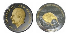 10 dollars (Gran kiwi moteado)