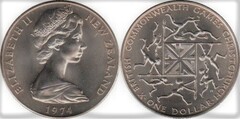 1 dollar (X Juegos de la Commonwealth británica)