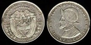 1/4 de balboa (50 Aniversario de la República)