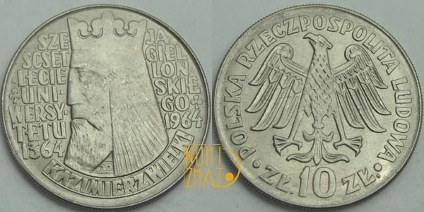 10 zlotych (Kazimierz Wielki)