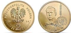 2 zlote (Centenario del nacimientodel profesor Jan Karski)