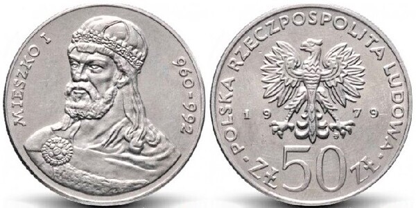 50 zlotych (Mieszko I)