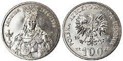 100 zlotich (Reina Jadwiga)