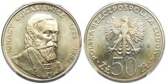 50 zlotych (Ignacy Lukasiewicz)