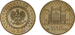 2 zlote (Castillo de Kórniku)