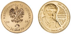 2 zlote (Jerzego Popiełuszki)