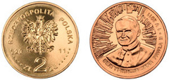 2 zlote (Beatyfikacja Jana Pawła II – 1 V 2011)