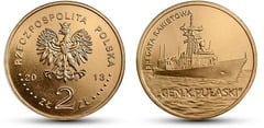 2 zlote (Fragata General K. Pulaski)