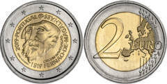 2 euro (500 Aniversario de la Circunnavegación de Magallanes)