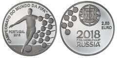 2,50 euro (Copa Mundial de Fútbol de Rusia 2018)