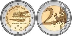 2 euro (100 Aniversario de la Travesía del Atlántico Sur)