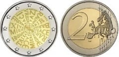 2 euro (Paz entre las Naciones)