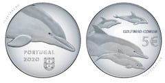 5 euro (Especies Amenazadas-El Delfín))