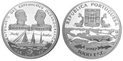 1.000 escudos (Centenario de las Expediciones Oceanográficas)